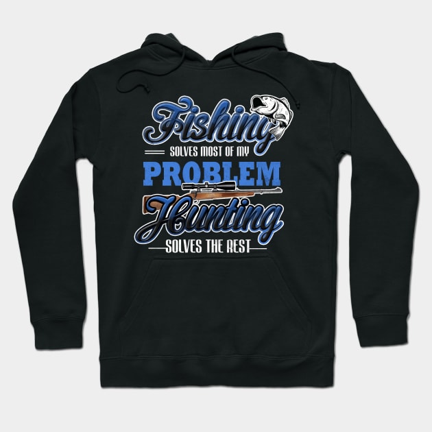 Fishing And Hunting Shirts National Hunting And Fishing Day Hoodie by marcrosendahle